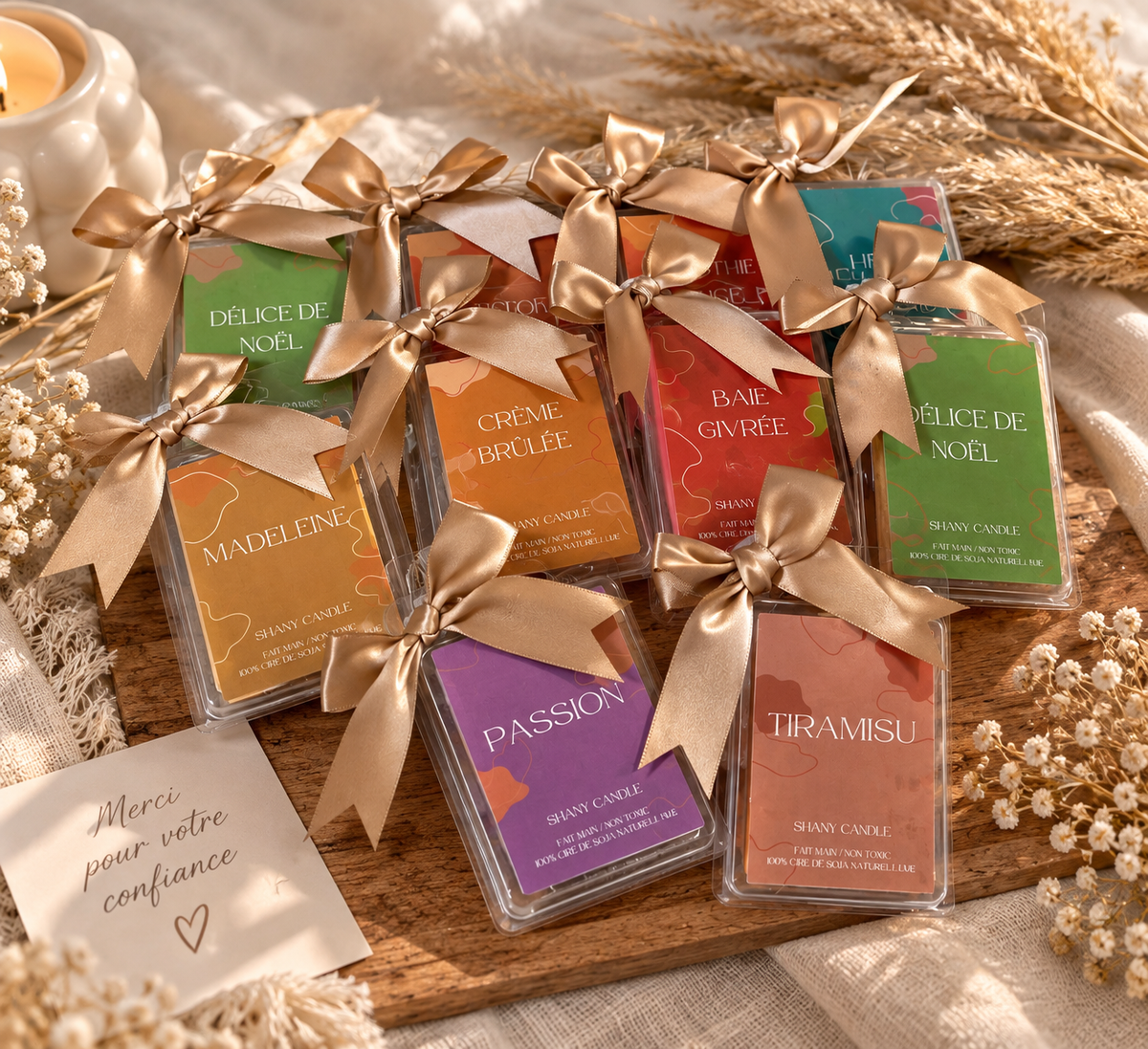 Tablette fondant parfumé