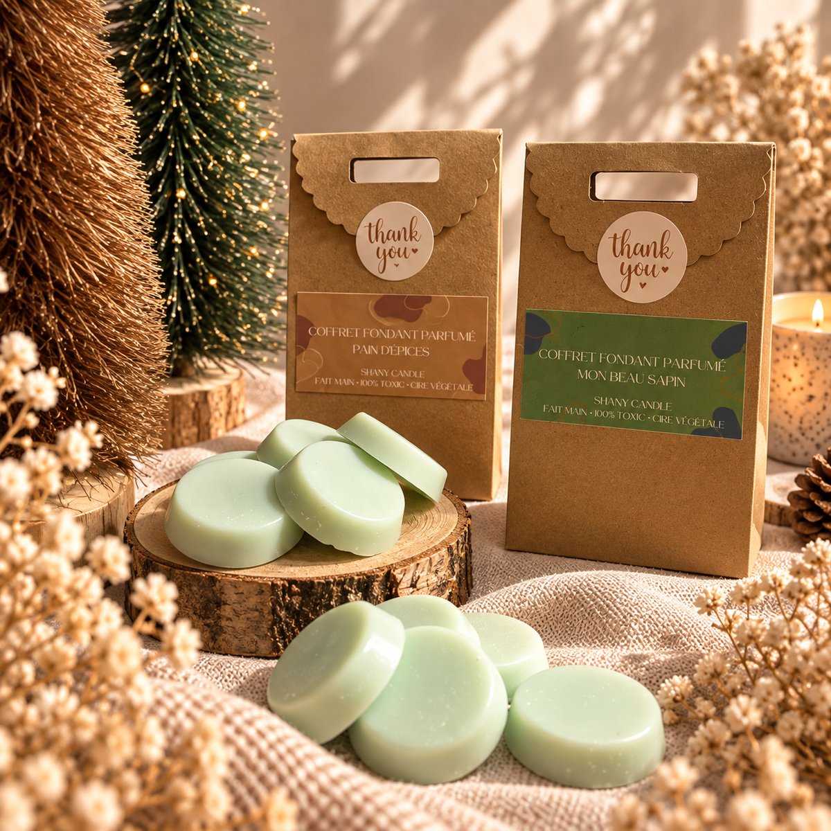 Coffrets fondants parfumé