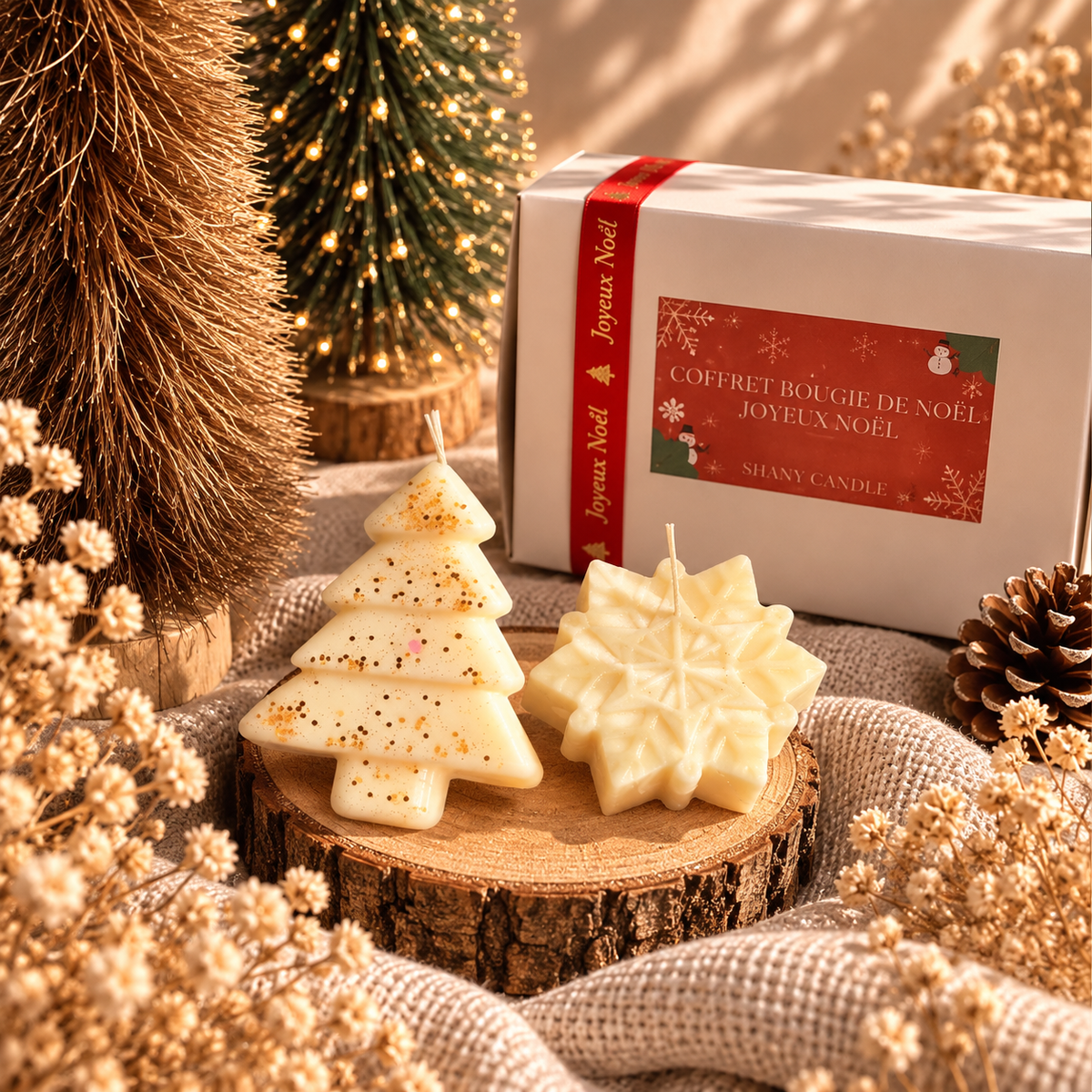 Coffrets de bougie noel