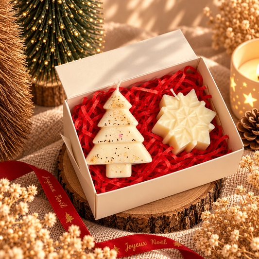 Coffrets de bougie noel