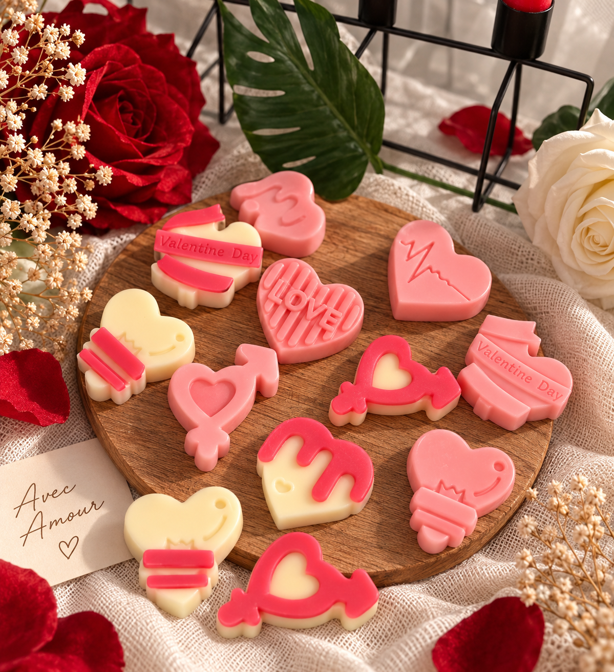 Fondant parfumé cœur