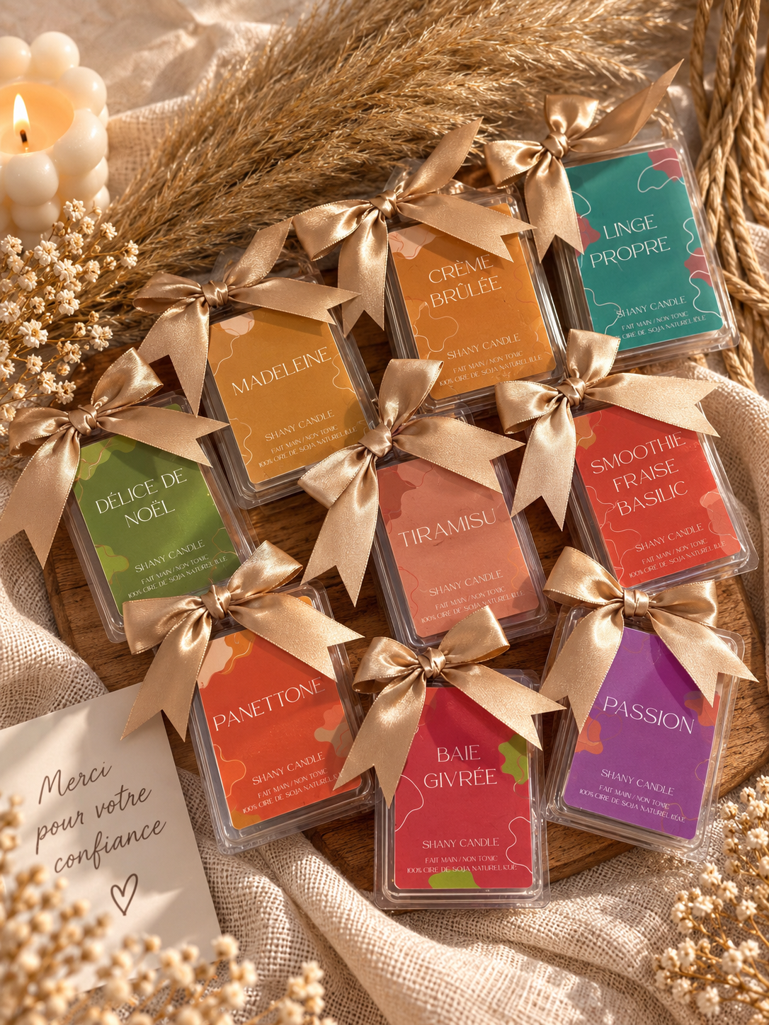 Tablette fondant parfumé